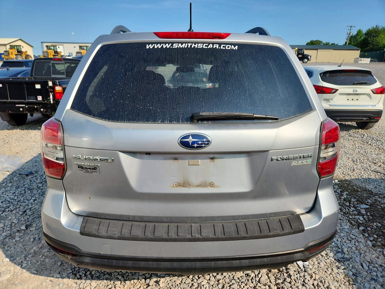 2014 Subaru Forester 2.5i Premium Silver vin: JF2SJAEC5EH457203