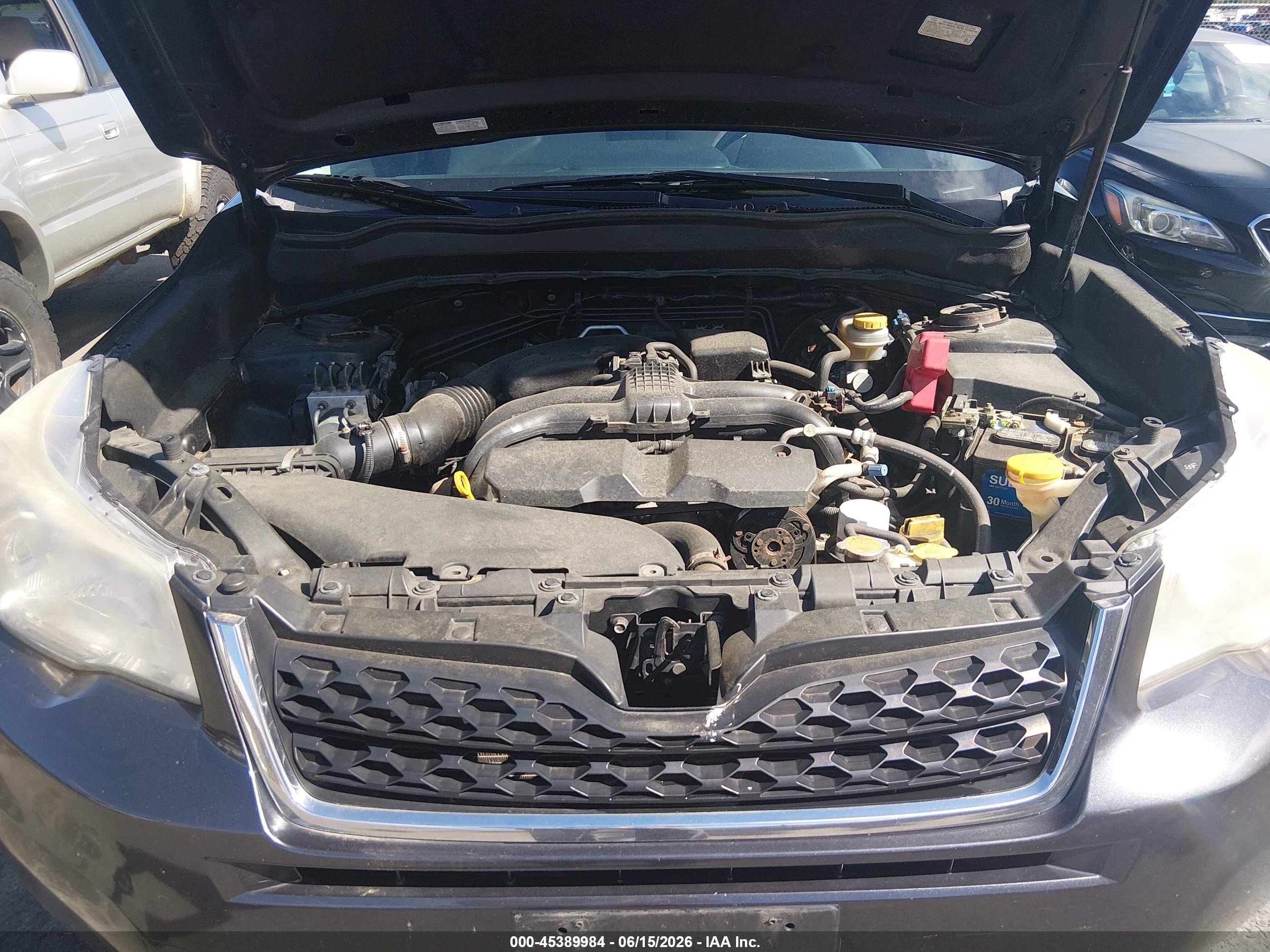 2014 Subaru Forester 2.5i Premium Gray vin: JF2SJAEC5EH460148
