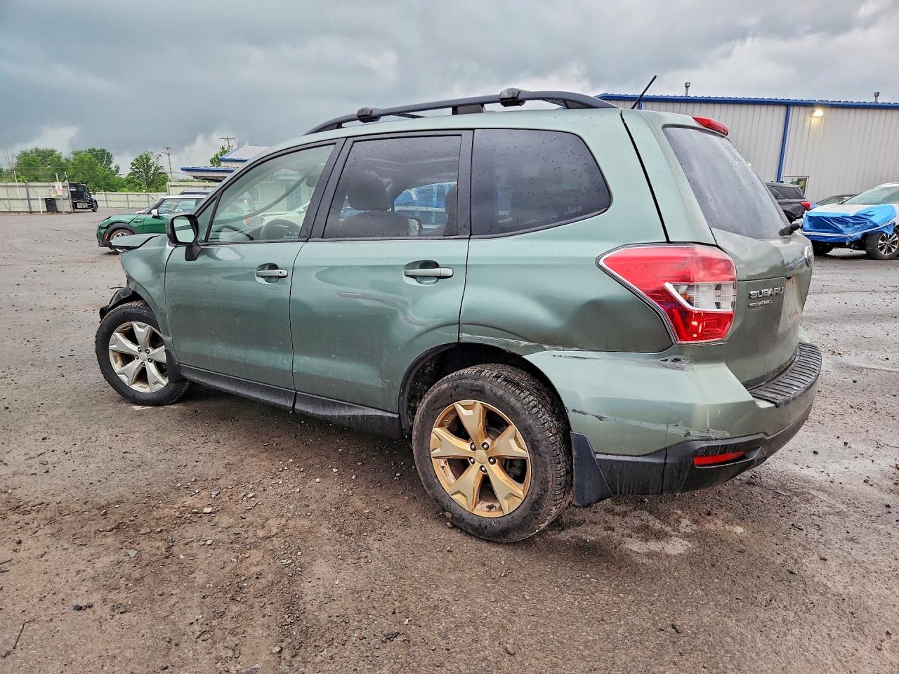 2014 Subaru Forester 2.5i Premium Turquoise vin: JF2SJAEC5EH469173