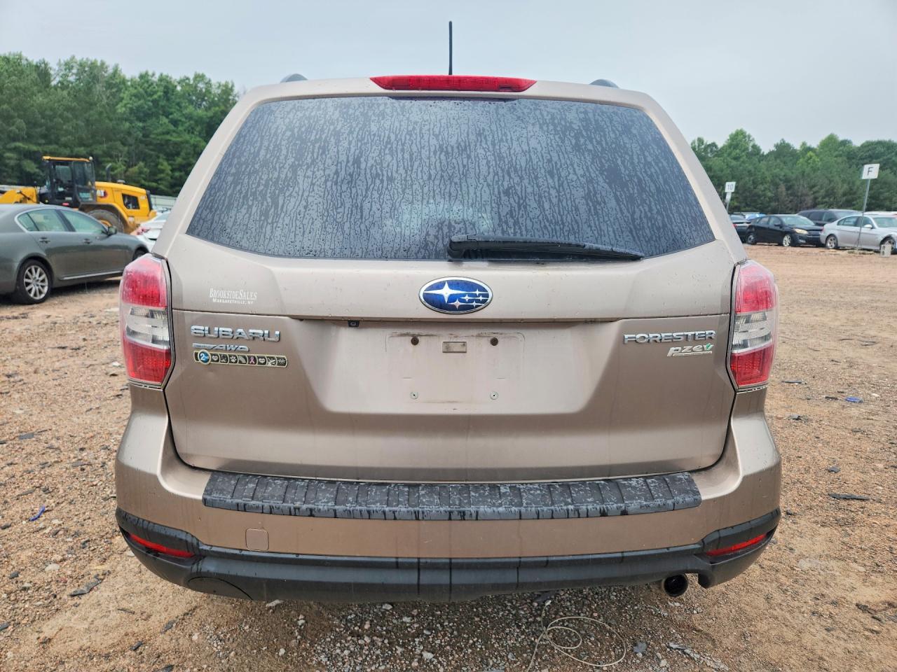2014 Subaru Forester 2.5i Premium Серебряный vin: JF2SJAEC5EH494039