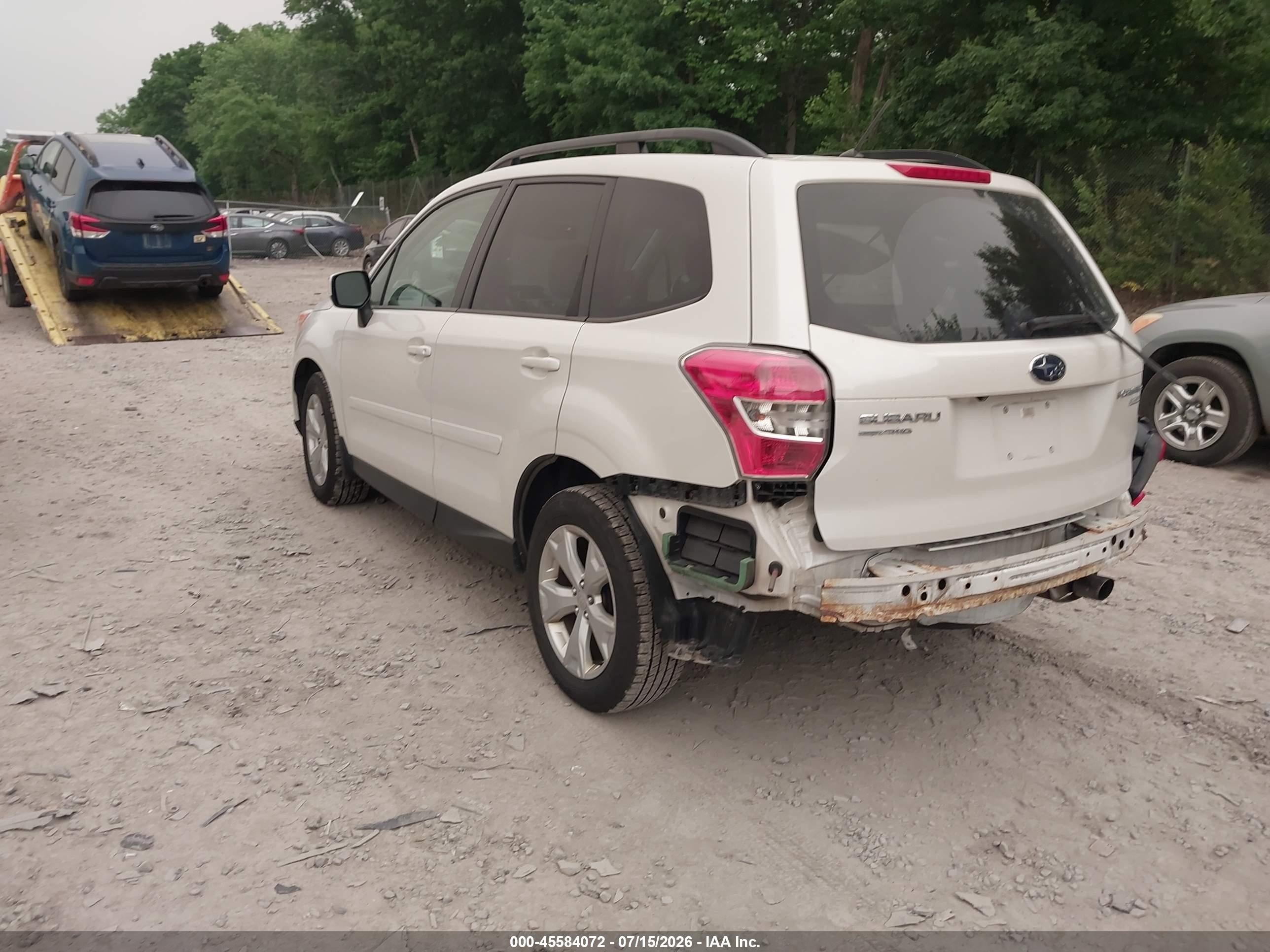 2014 Subaru Forester 2.5i Premium Кремовый vin: JF2SJAEC5EH508456