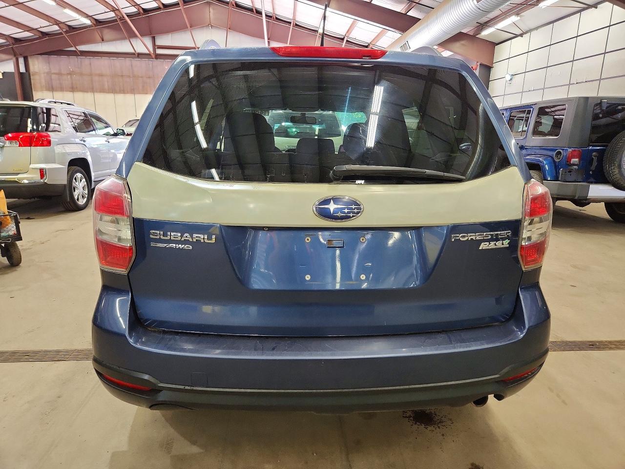 2014 Subaru Forester 2.5i Premium Blue vin: JF2SJAEC5EH526939