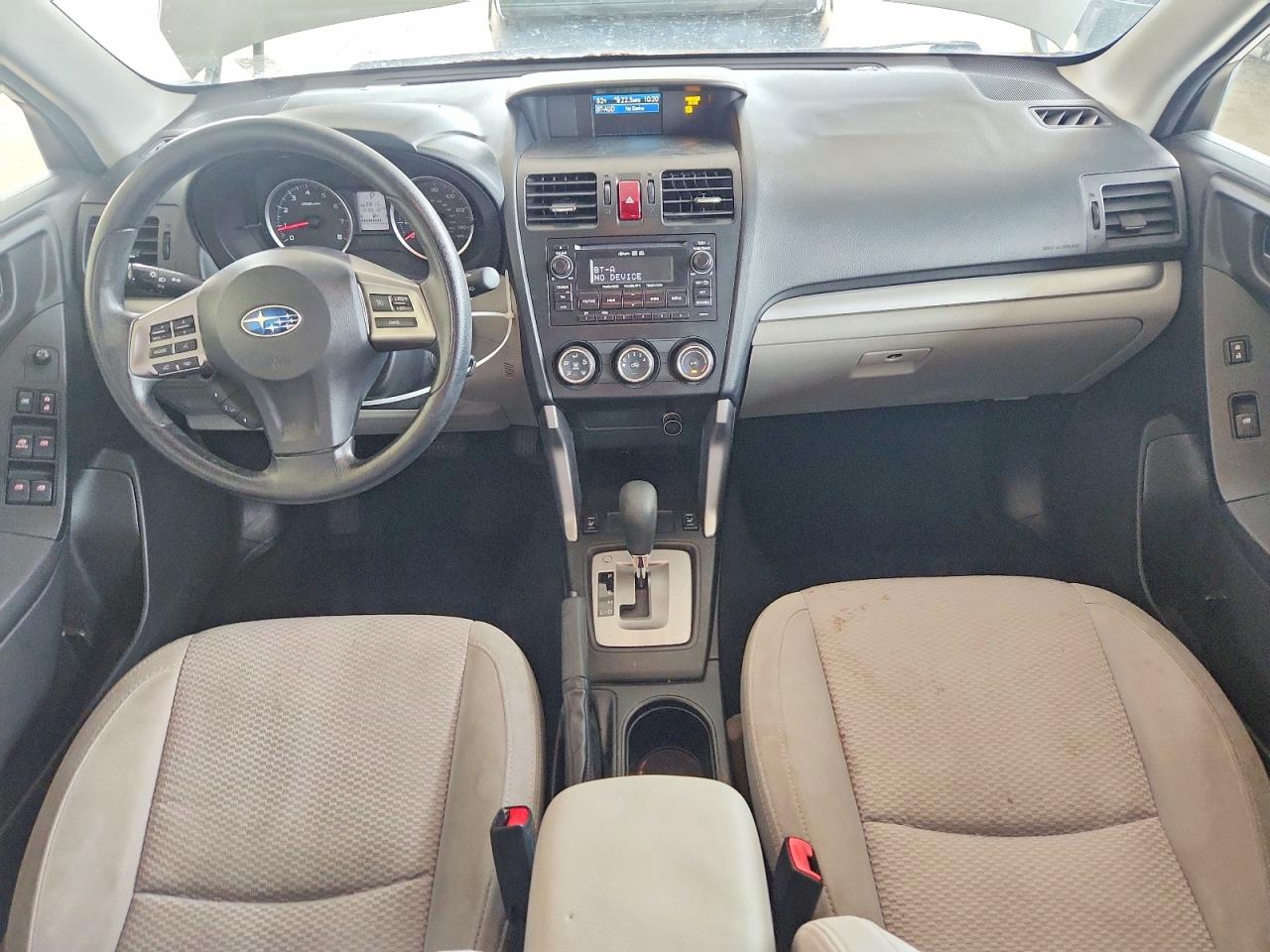 2014 Subaru Forester White vin: JF2SJAEC5EH547905