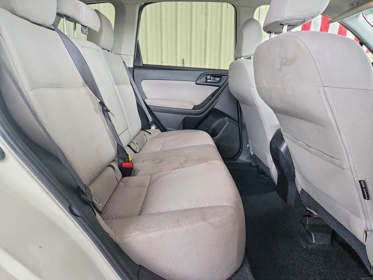 2014 Subaru Forester White vin: JF2SJAEC5EH547905