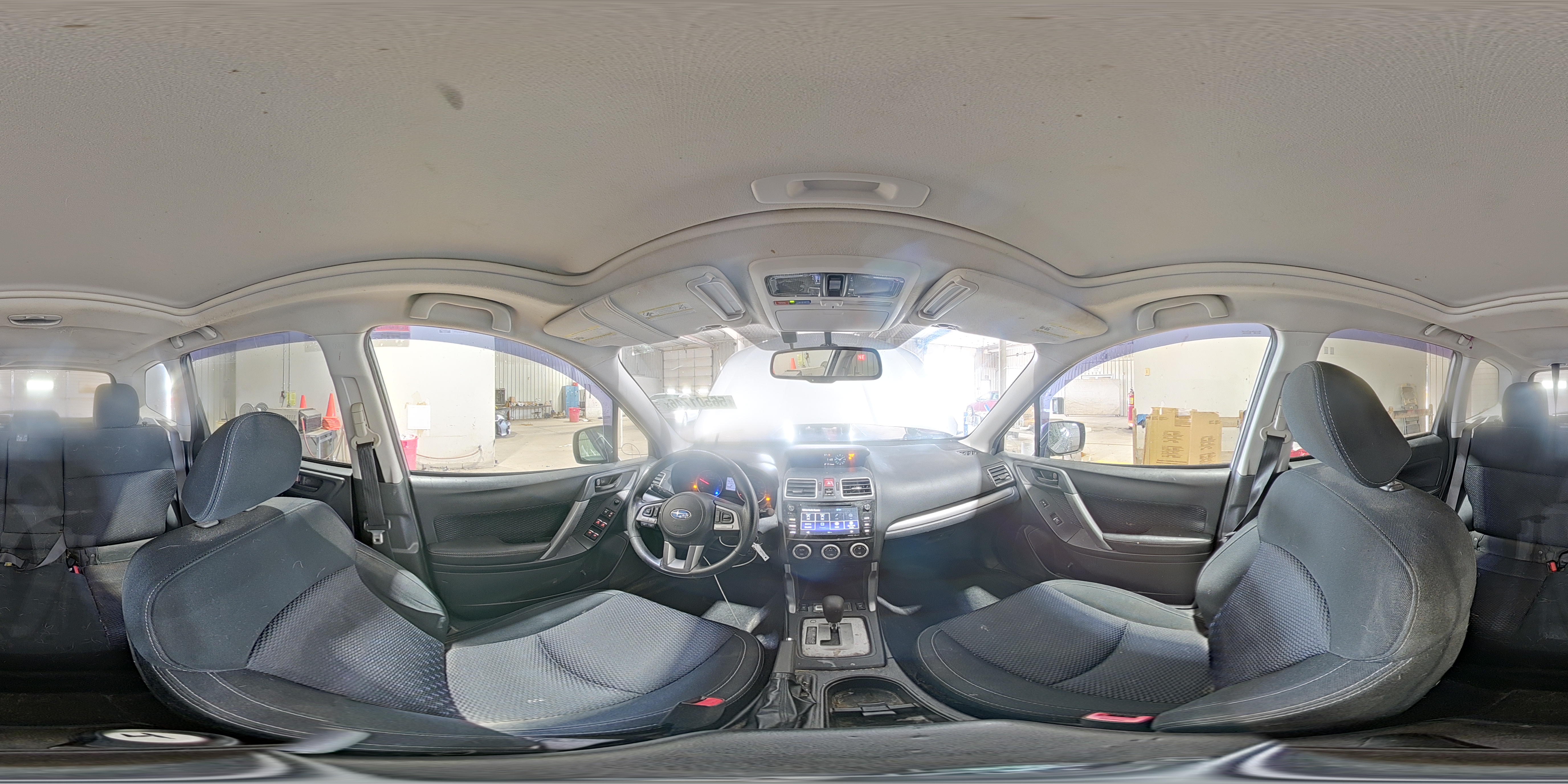 2017 Subaru Forester 2.5i Premium Silver vin: JF2SJAEC5HH409351