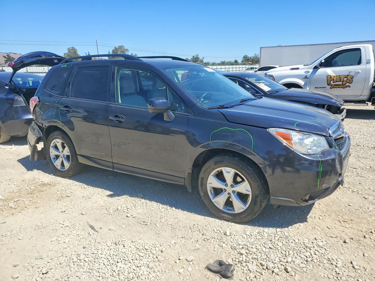 2014 Subaru Forester 2.5i Premium Black vin: JF2SJAEC6EH407197