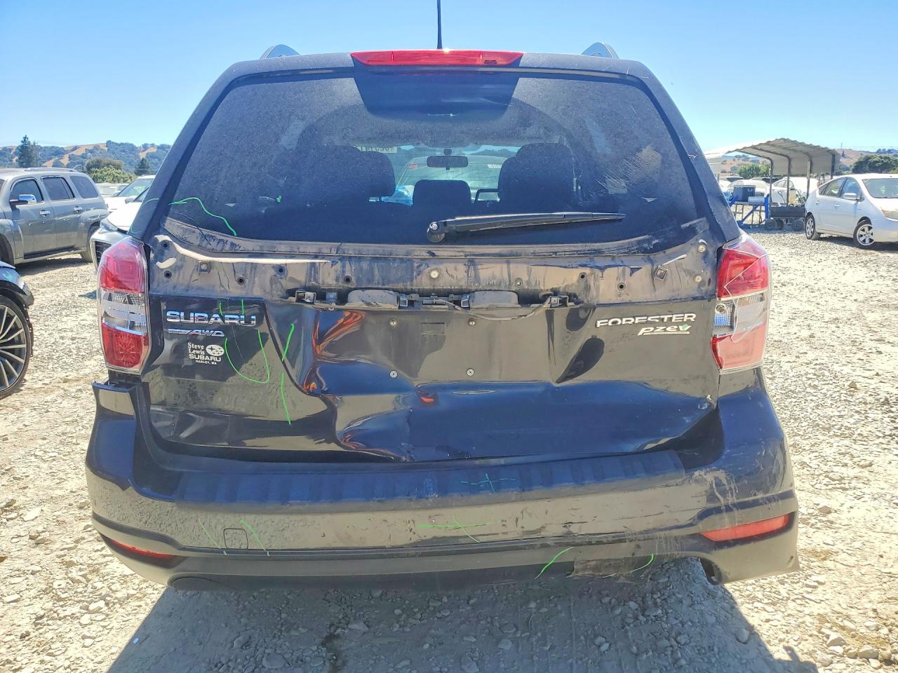 2014 Subaru Forester 2.5i Premium Black vin: JF2SJAEC6EH407197