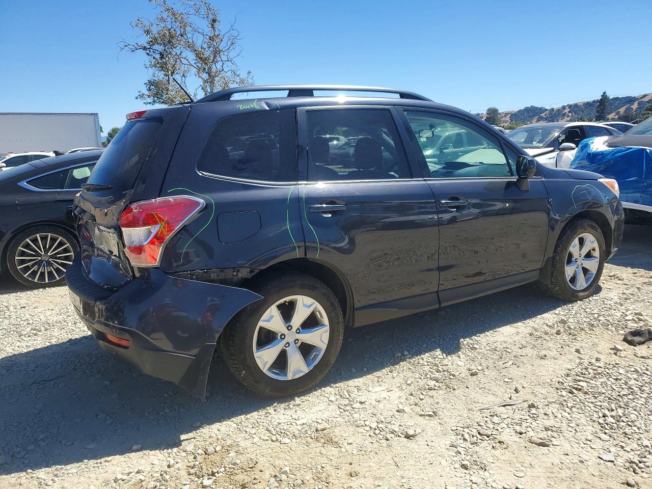 2014 Subaru Forester 2.5i Premium Black vin: JF2SJAEC6EH407197