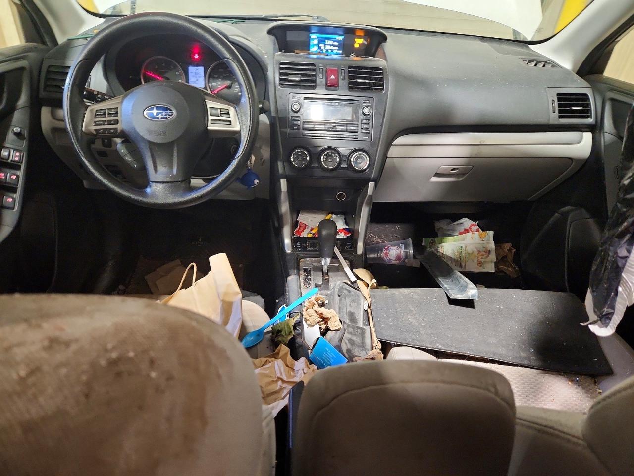 2014 Subaru Forester 2.5i Premium Белый vin: JF2SJAEC6EH421021