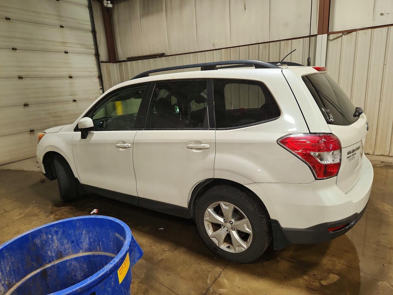 2014 Subaru Forester 2.5i Premium Белый vin: JF2SJAEC6EH421021