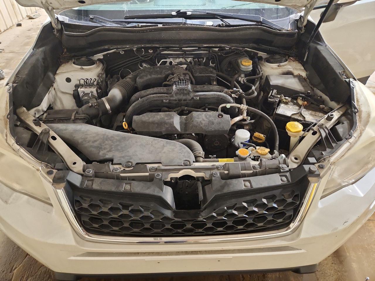2014 Subaru Forester 2.5i Premium Белый vin: JF2SJAEC6EH421021