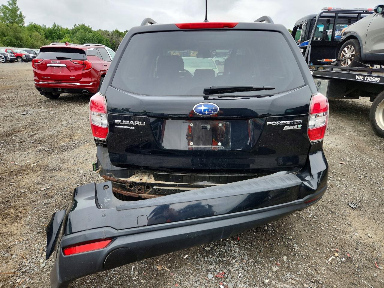 2014 Subaru Forester 2.5i Premium Black vin: JF2SJAEC6EH431161