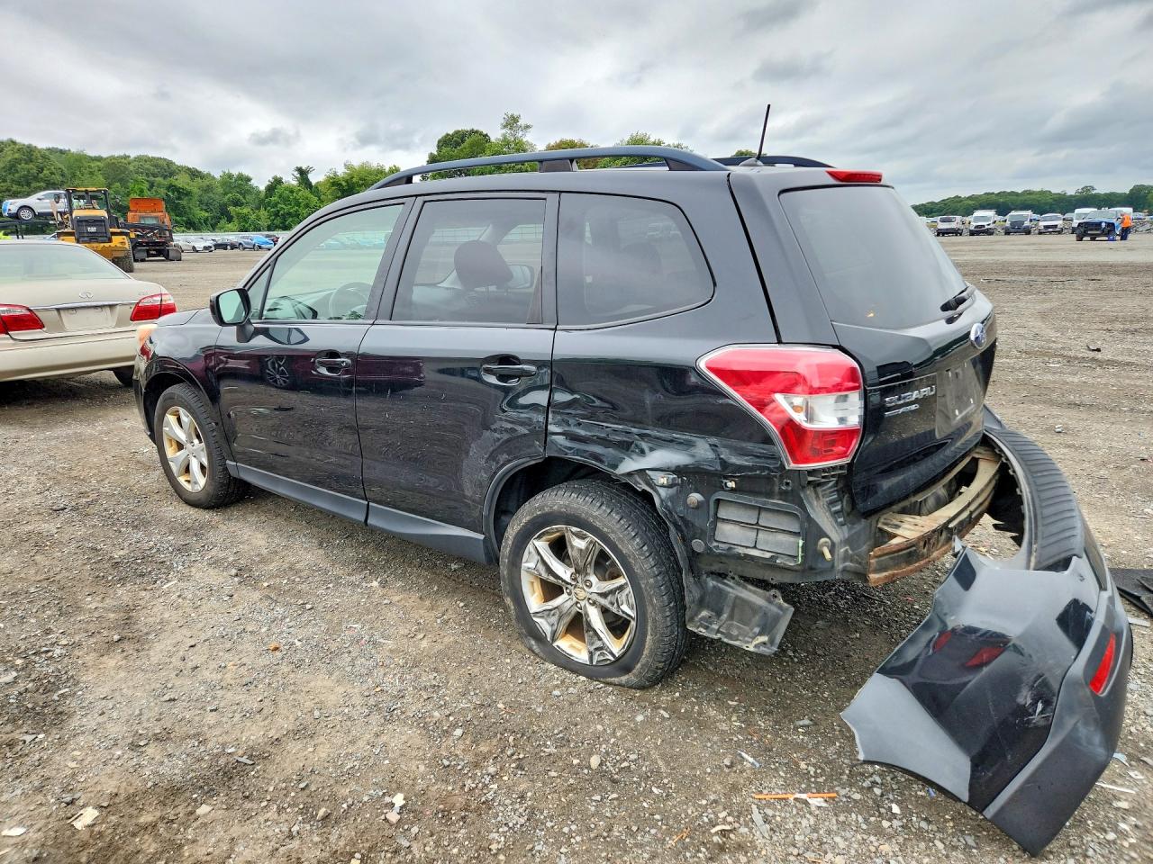 2014 Subaru Forester 2.5i Premium Black vin: JF2SJAEC6EH431161