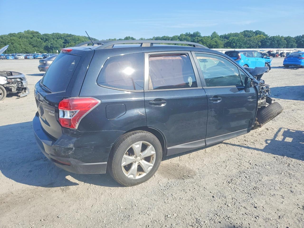 2014 Subaru Forester 2.5i Premium Black vin: JF2SJAEC6EH442421
