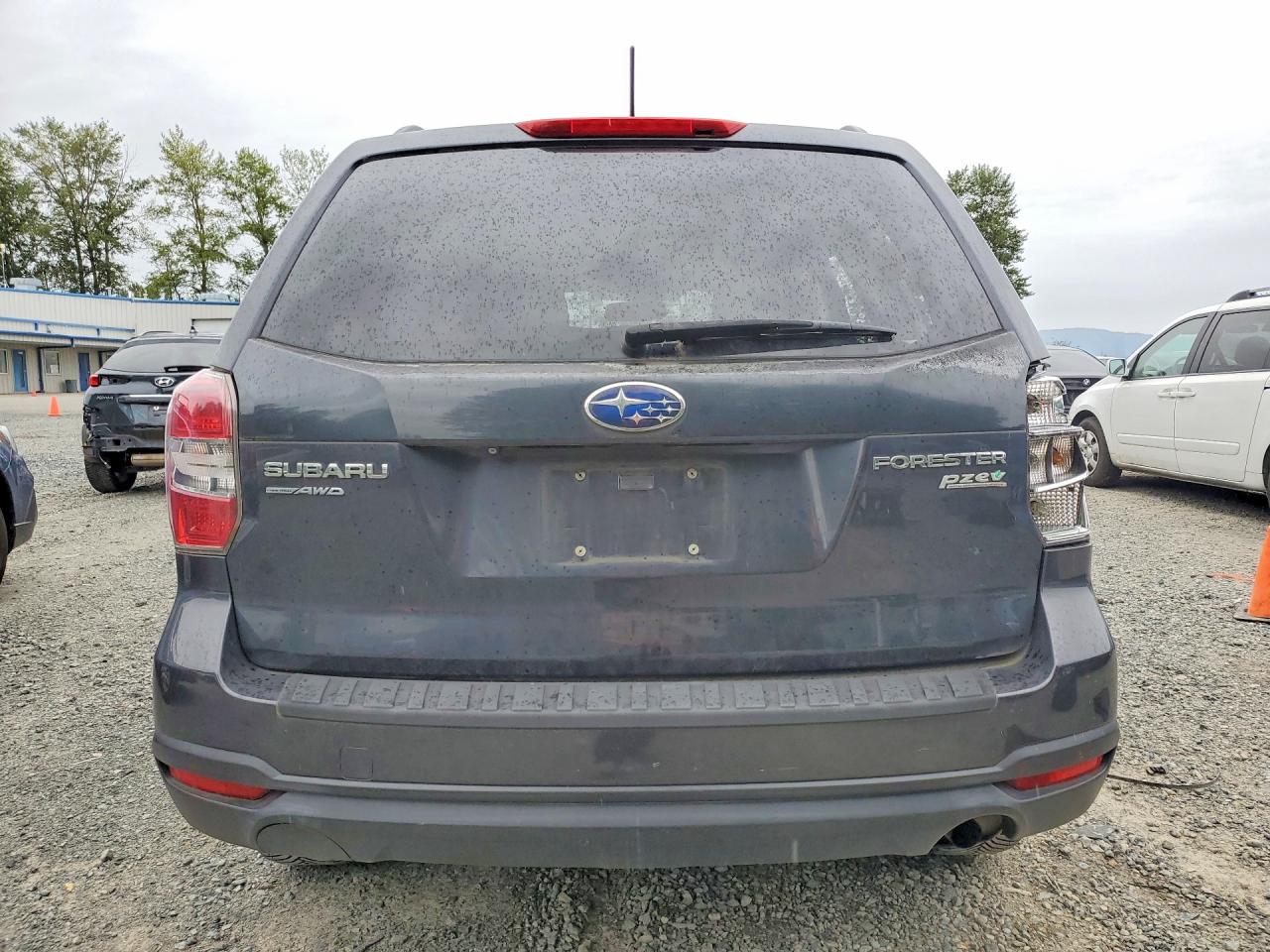 2014 Subaru Forester 2.5i Premium Blue vin: JF2SJAEC6EH446050