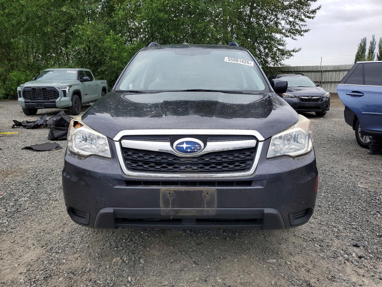 2014 Subaru Forester 2.5i Premium Blue vin: JF2SJAEC6EH446050