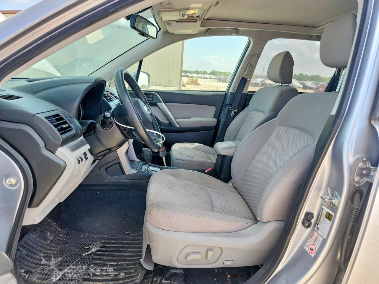 2014 Subaru Forester 2.5i Premium Silver vin: JF2SJAEC6EH456433