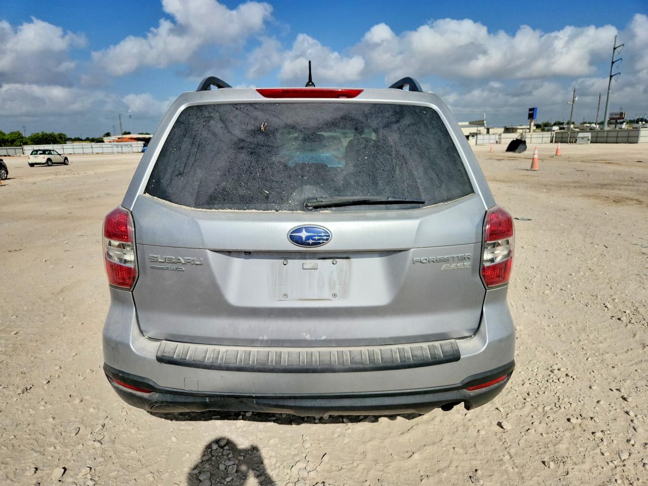 2014 Subaru Forester 2.5i Premium Silver vin: JF2SJAEC6EH456433