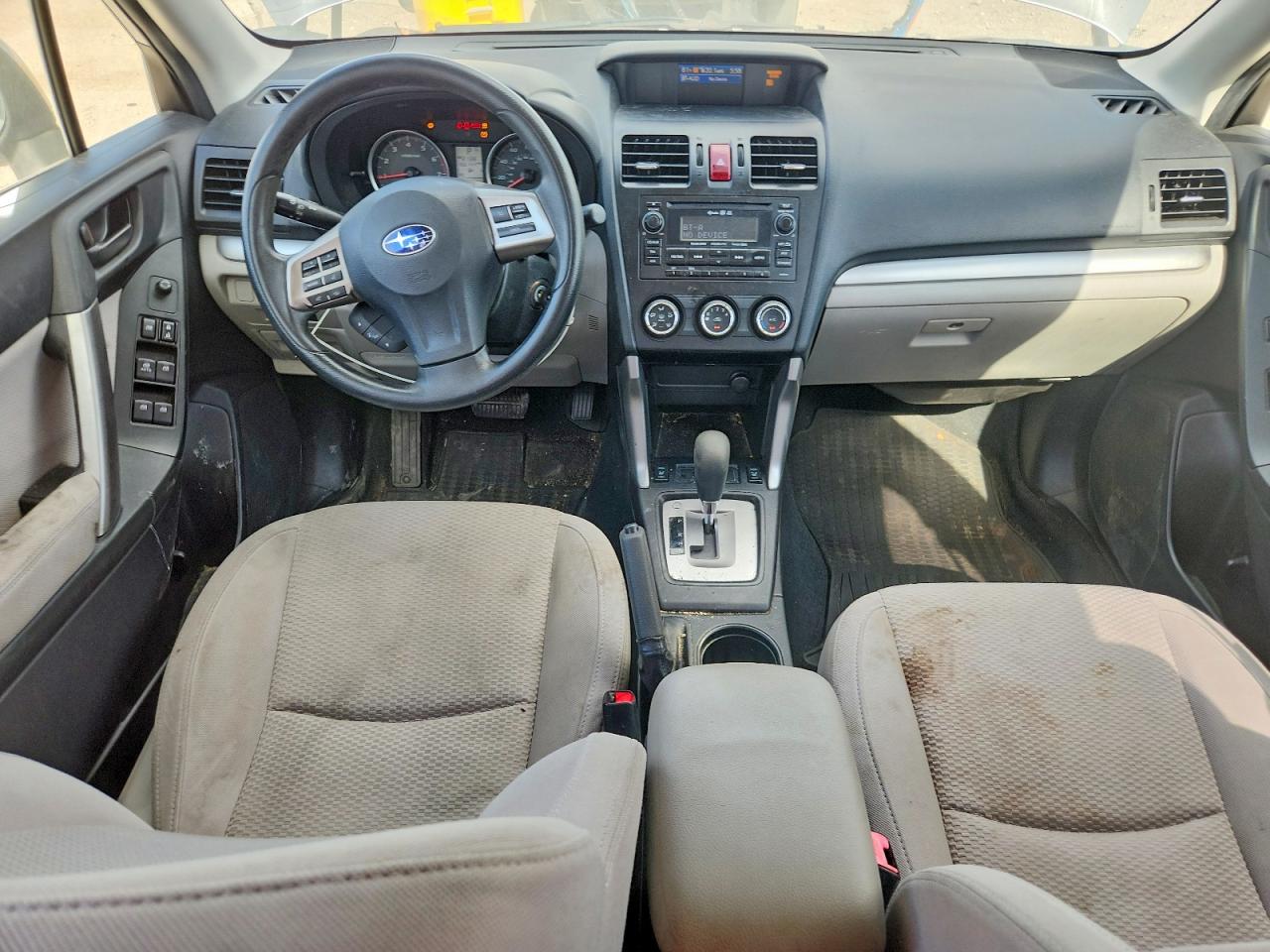 2014 Subaru Forester 2.5i Premium Silver vin: JF2SJAEC6EH456433