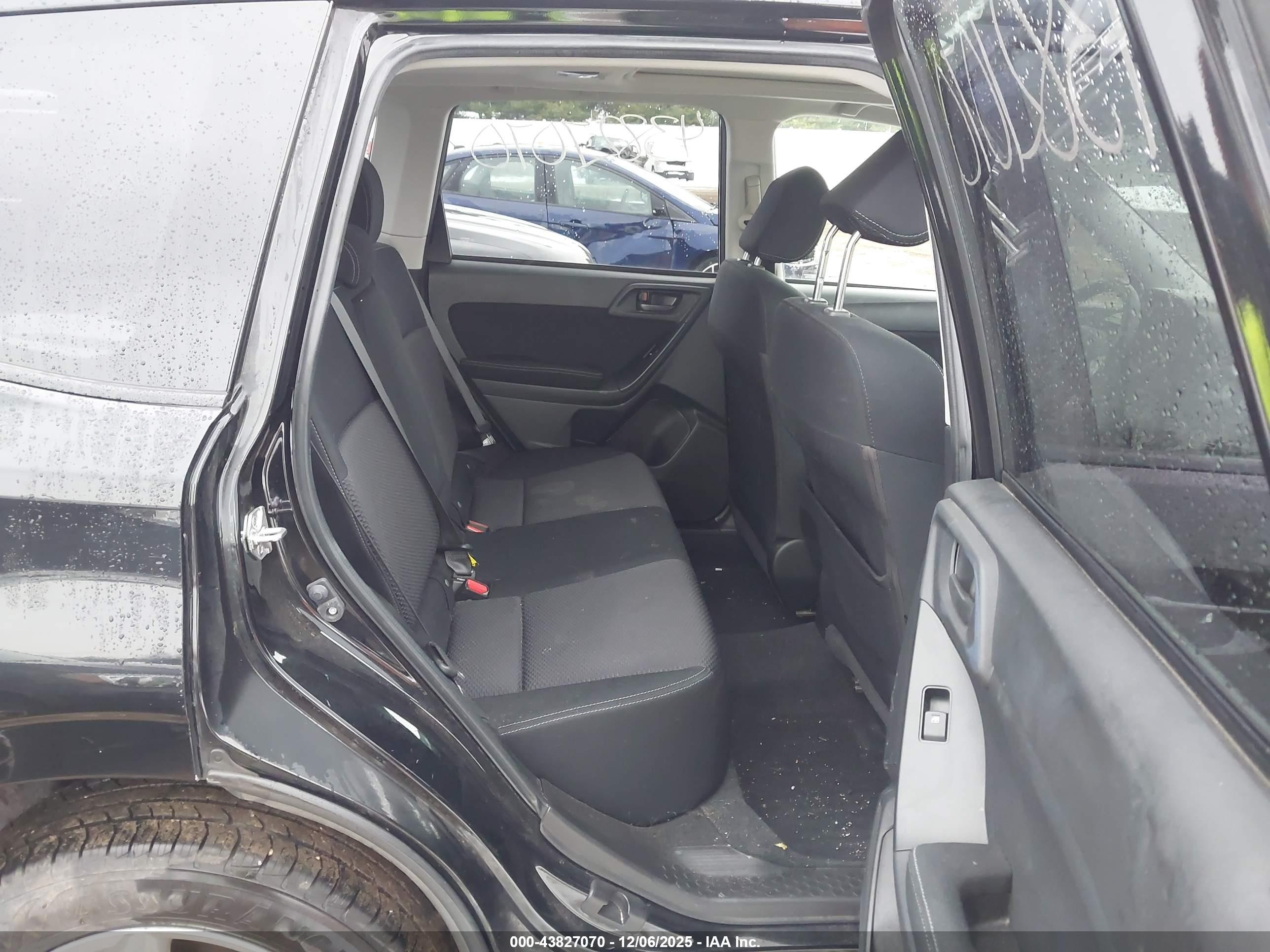 2014 Subaru Forester 2.5i Premium Black vin: JF2SJAEC6EH475581