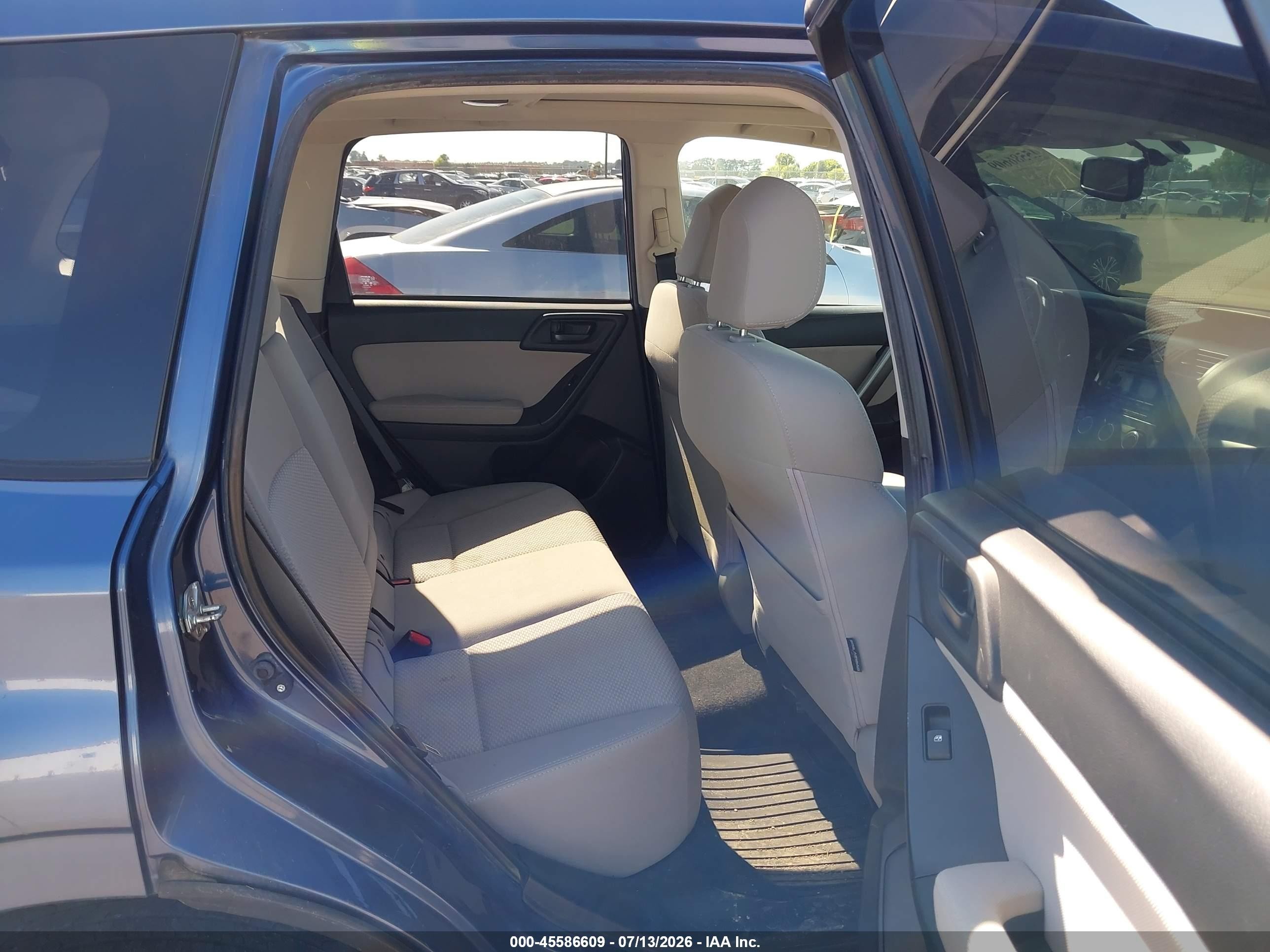 2014 Subaru Forester 2.5i Premium Blue vin: JF2SJAEC6EH478867