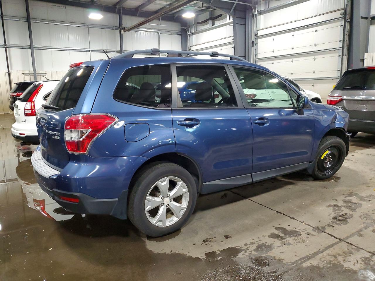 2014 Subaru Forester 2.5i Premium Blue vin: JF2SJAEC6EH487939