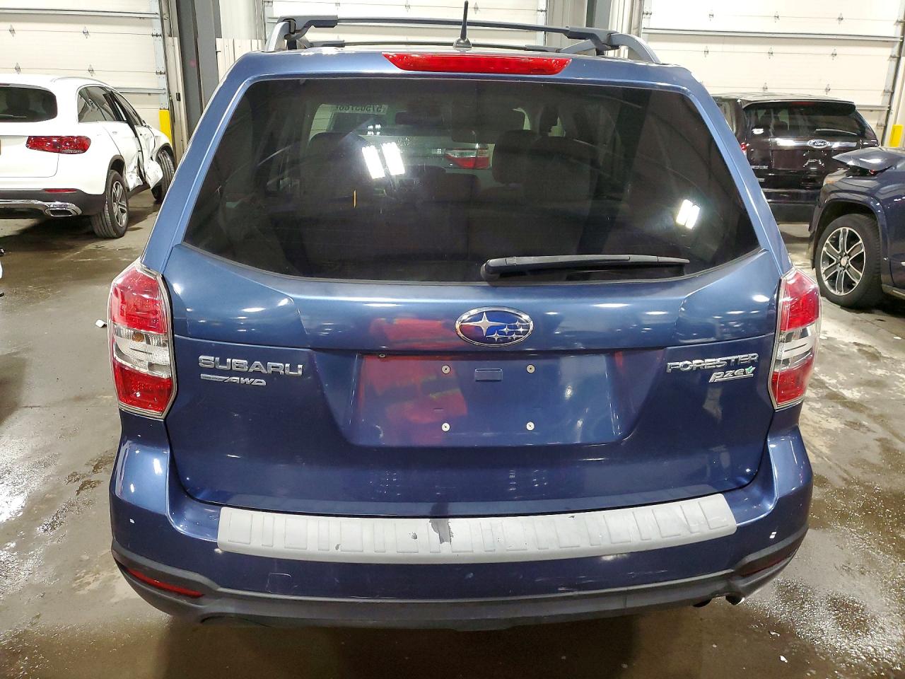 2014 Subaru Forester 2.5i Premium Blue vin: JF2SJAEC6EH487939