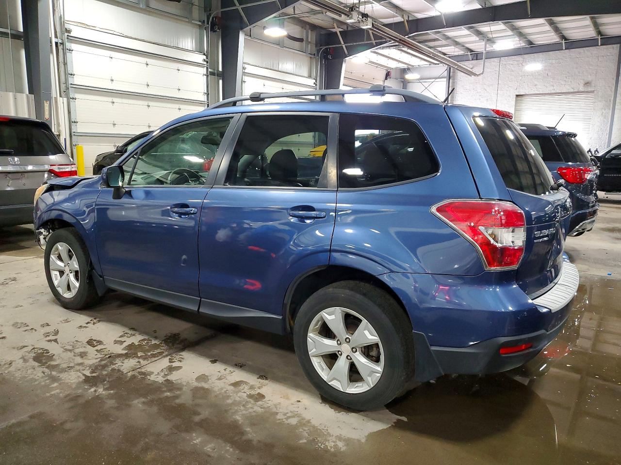 2014 Subaru Forester 2.5i Premium Blue vin: JF2SJAEC6EH487939