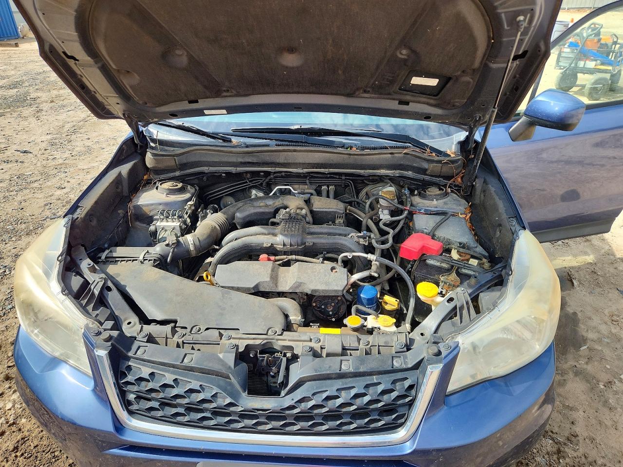 2014 Subaru Forester 2.5i Premium Blue vin: JF2SJAEC6EH538498