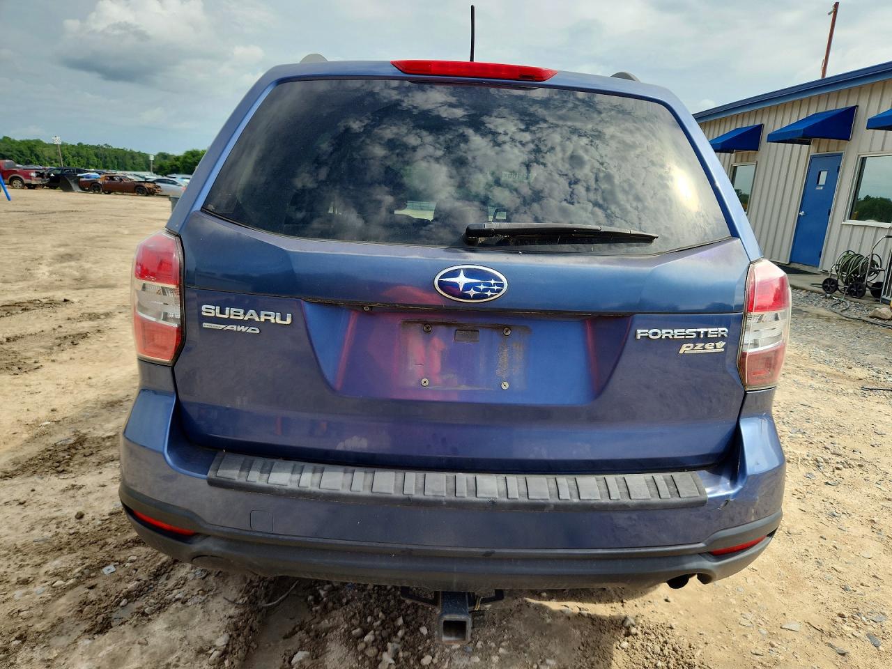 2014 Subaru Forester 2.5i Premium Blue vin: JF2SJAEC6EH538498