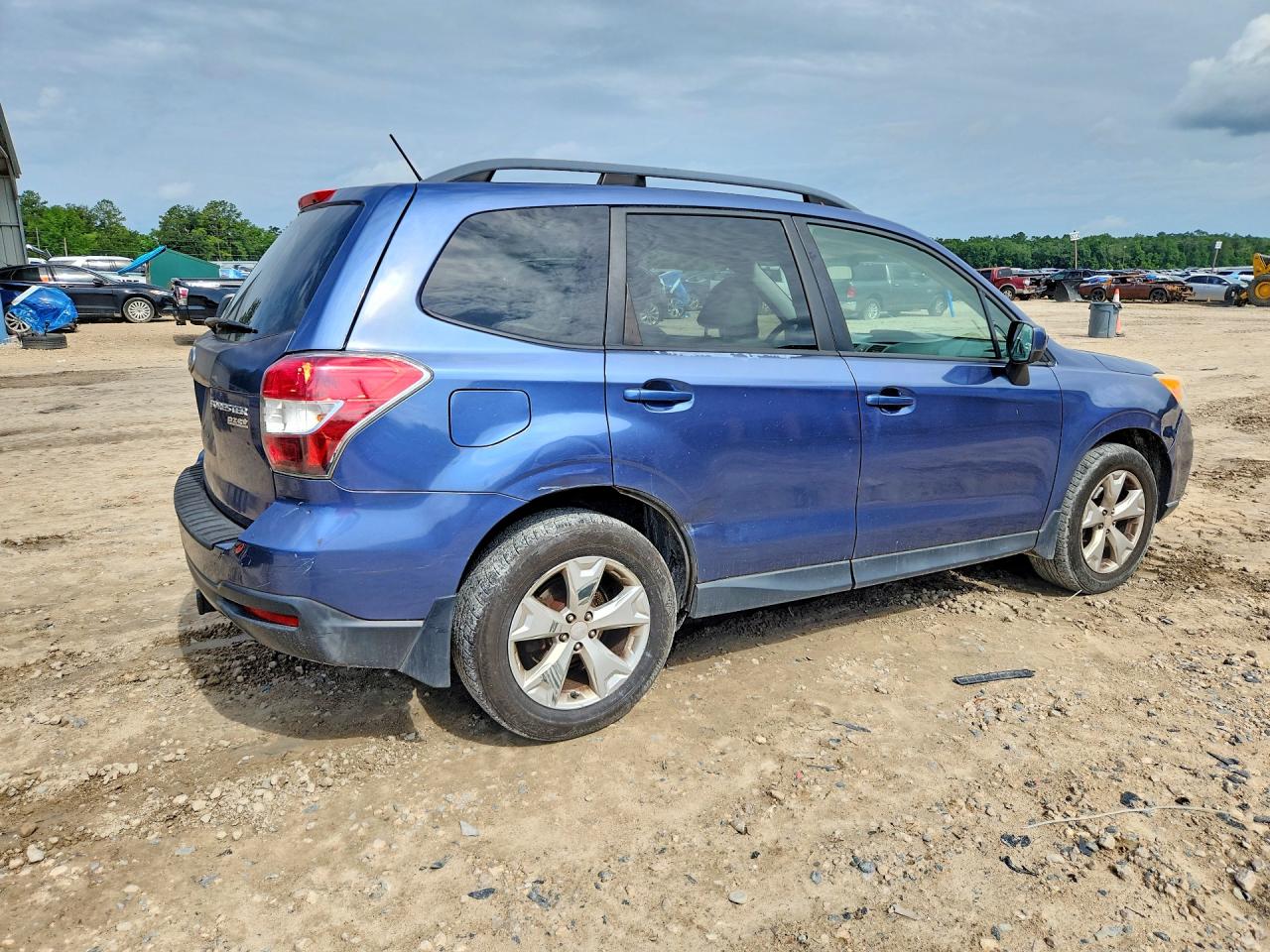 2014 Subaru Forester 2.5i Premium Blue vin: JF2SJAEC6EH538498