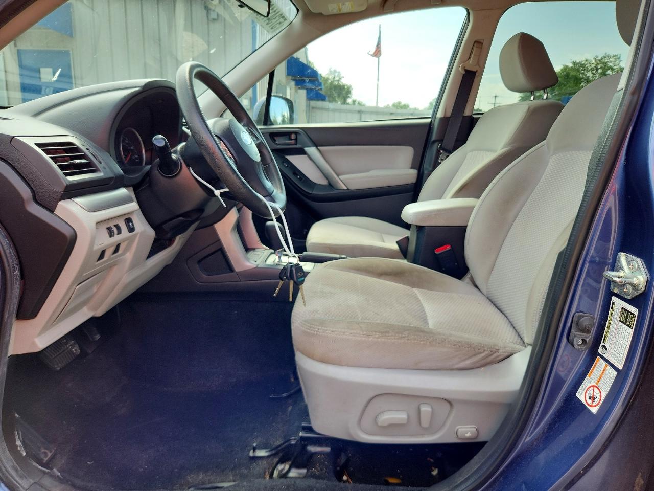 2014 Subaru Forester 2.5i Premium Blue vin: JF2SJAEC6EH538498