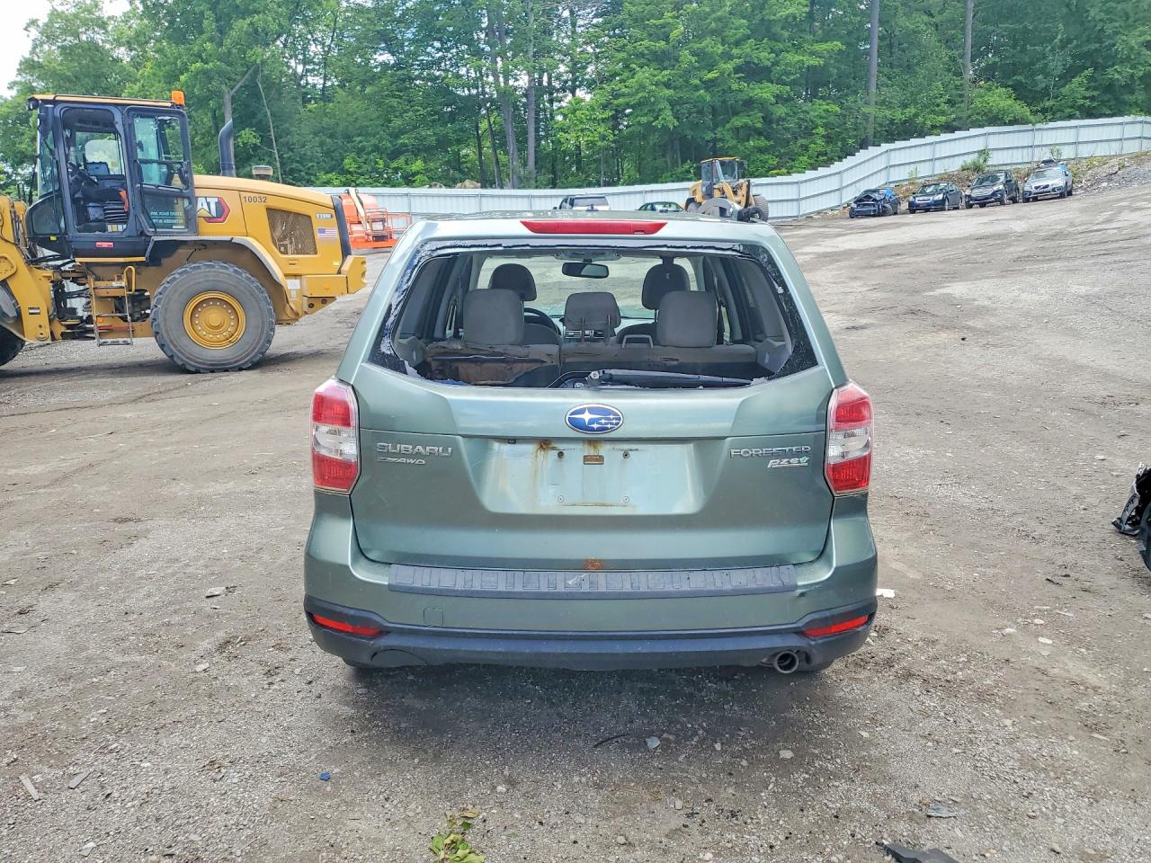 2014 Subaru Forester 2.5i Premium Green vin: JF2SJAEC6EH542972