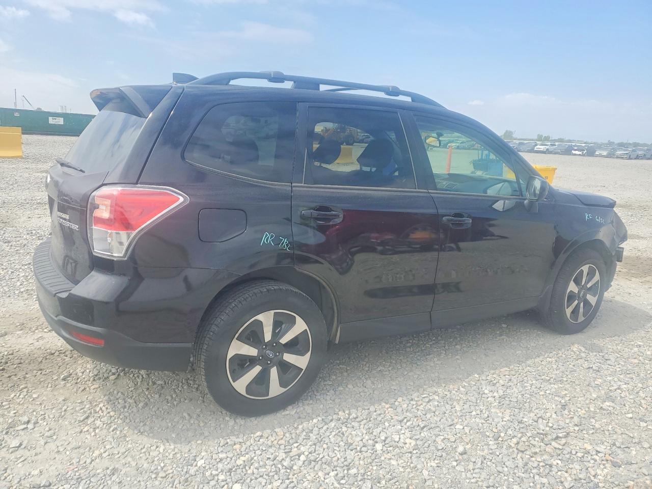 2017 Subaru Forester 2.5i Premium Черный vin: JF2SJAEC6HH530812