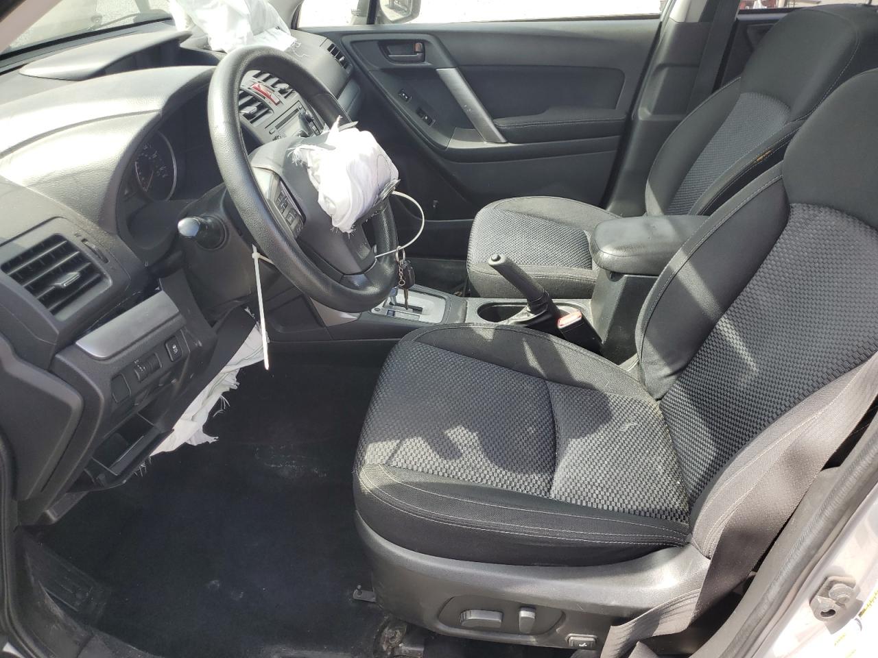 2014 Subaru Forester 2.5i Premium Silver vin: JF2SJAEC7EH415471