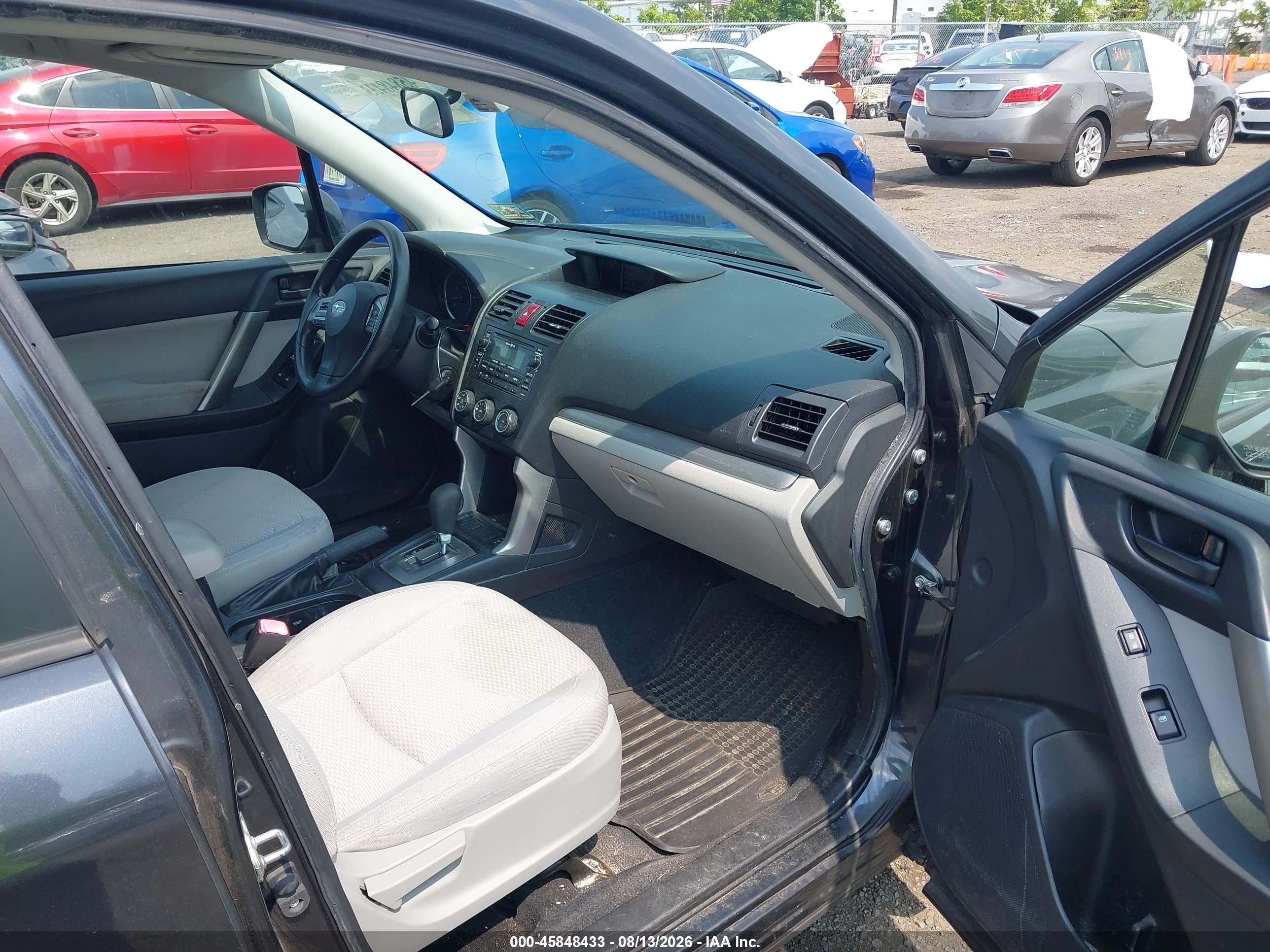 2014 Subaru Forester 2.5i Premium Dark Blue vin: JF2SJAEC7EH436904