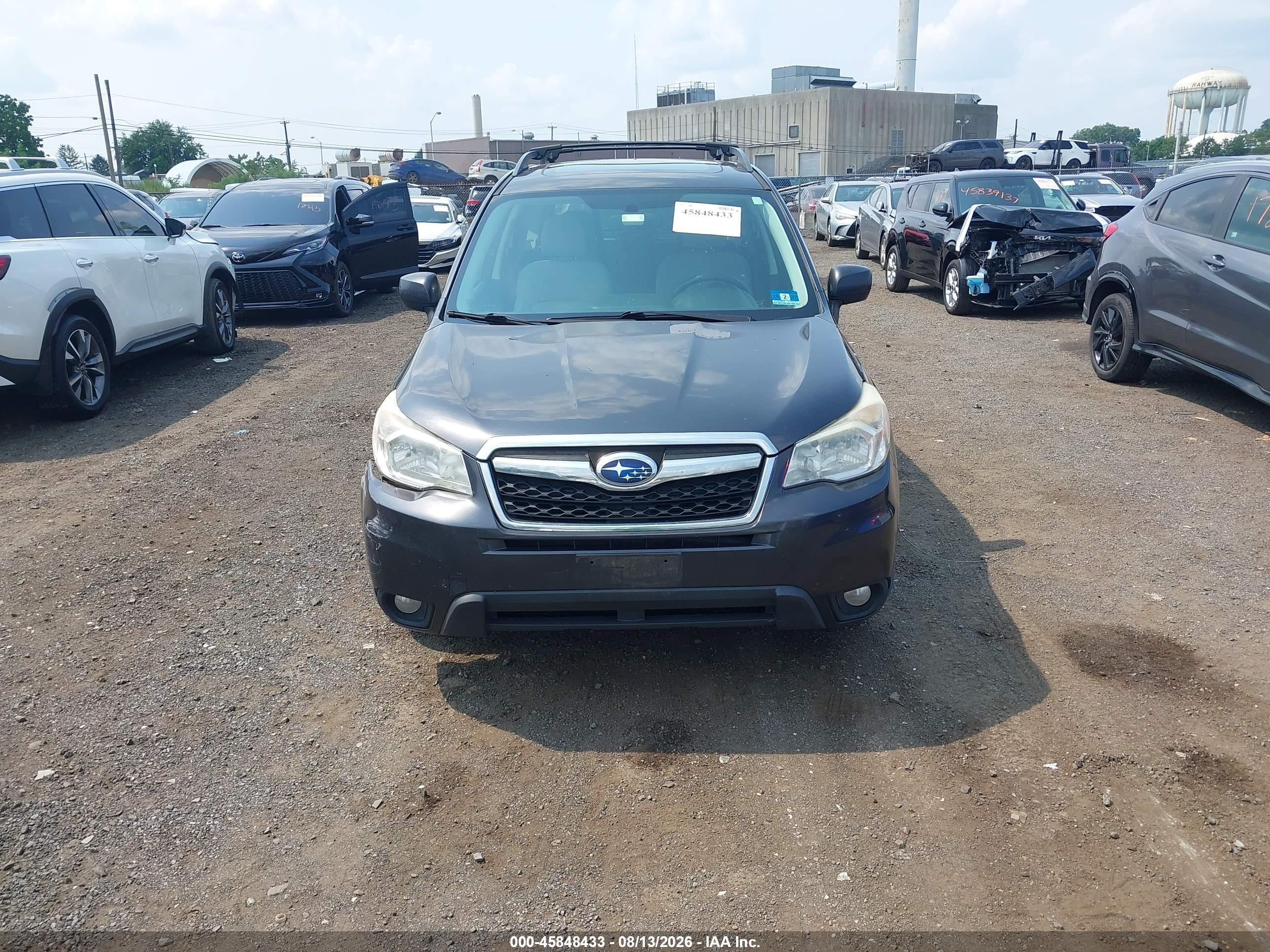 2014 Subaru Forester 2.5i Premium Dark Blue vin: JF2SJAEC7EH436904