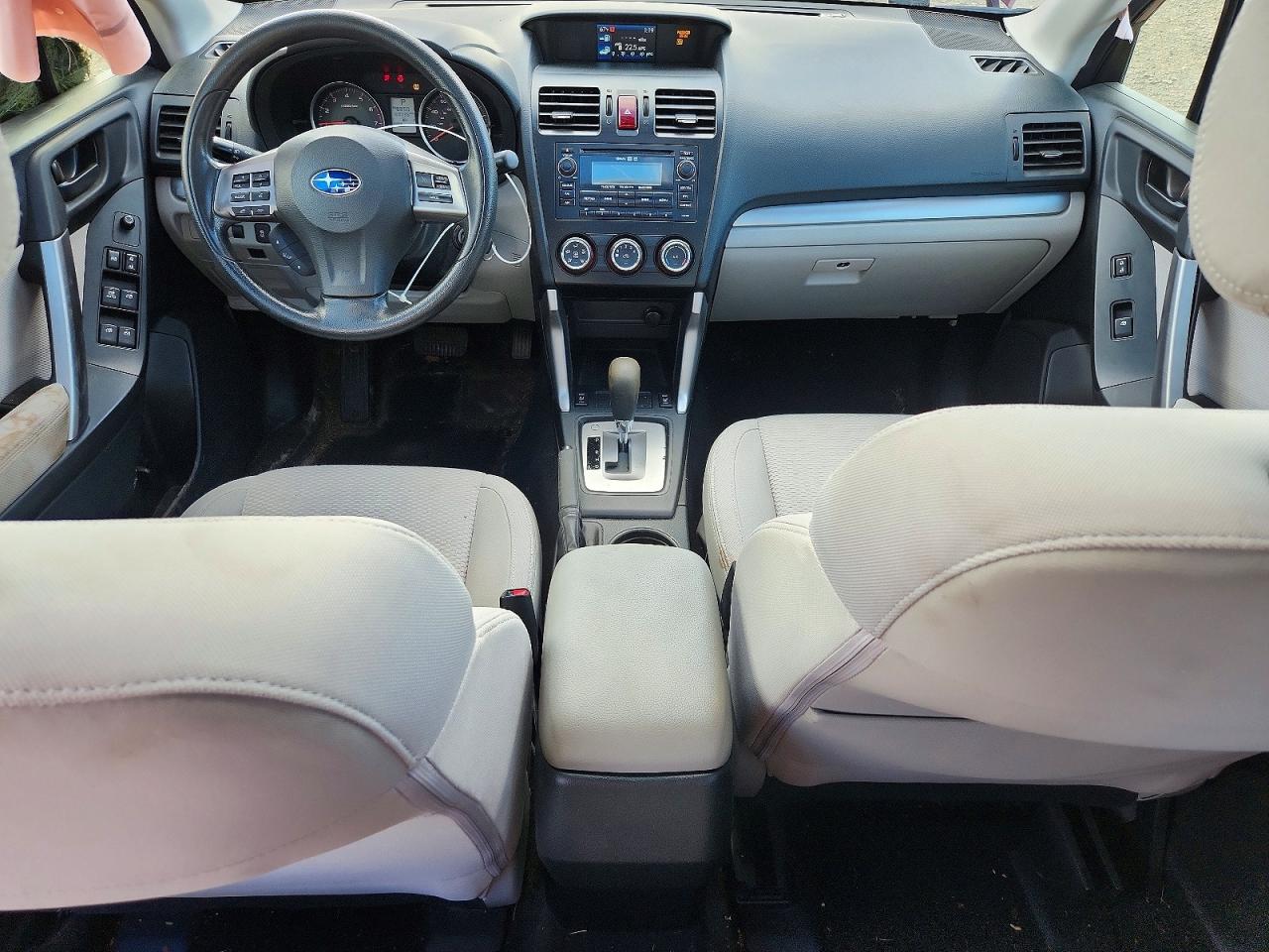 2014 Subaru Forester 2.5i Premium Red vin: JF2SJAEC7EH440421