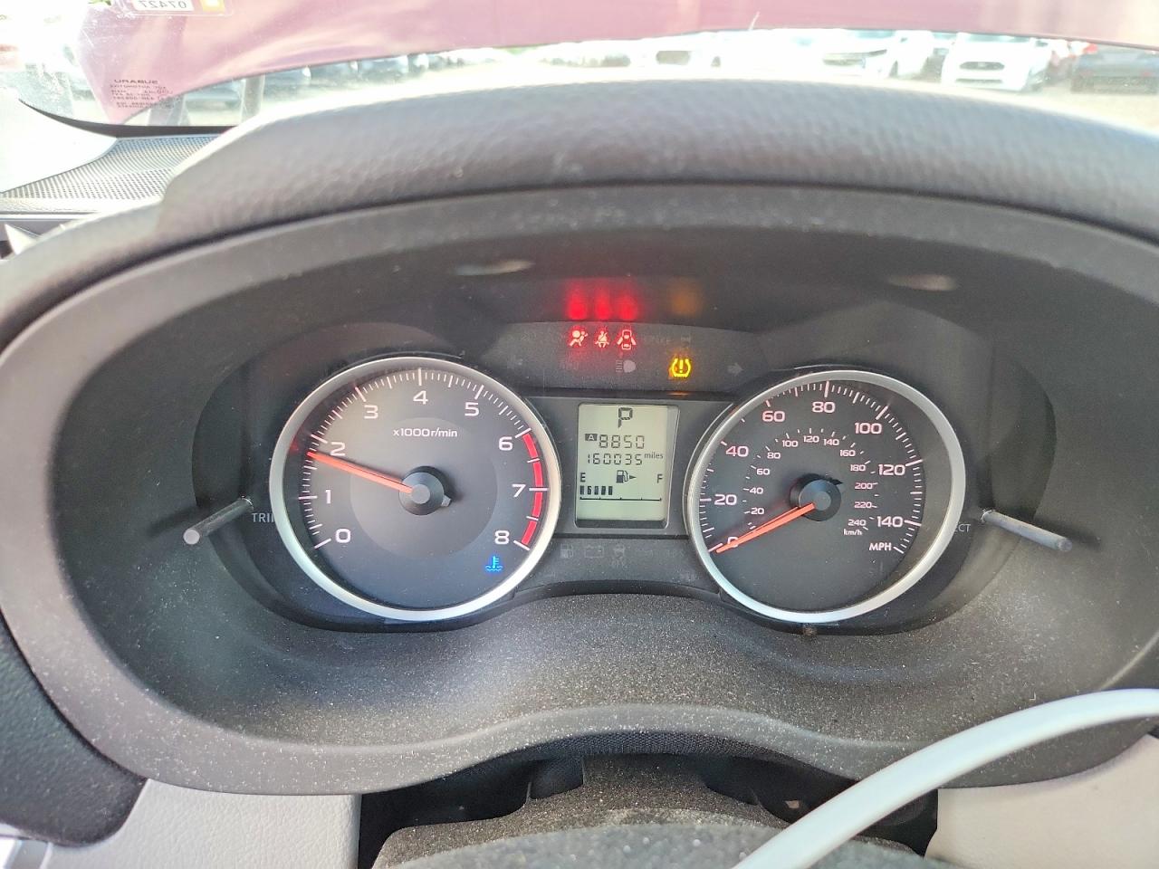 2014 Subaru Forester 2.5i Premium Red vin: JF2SJAEC7EH440421