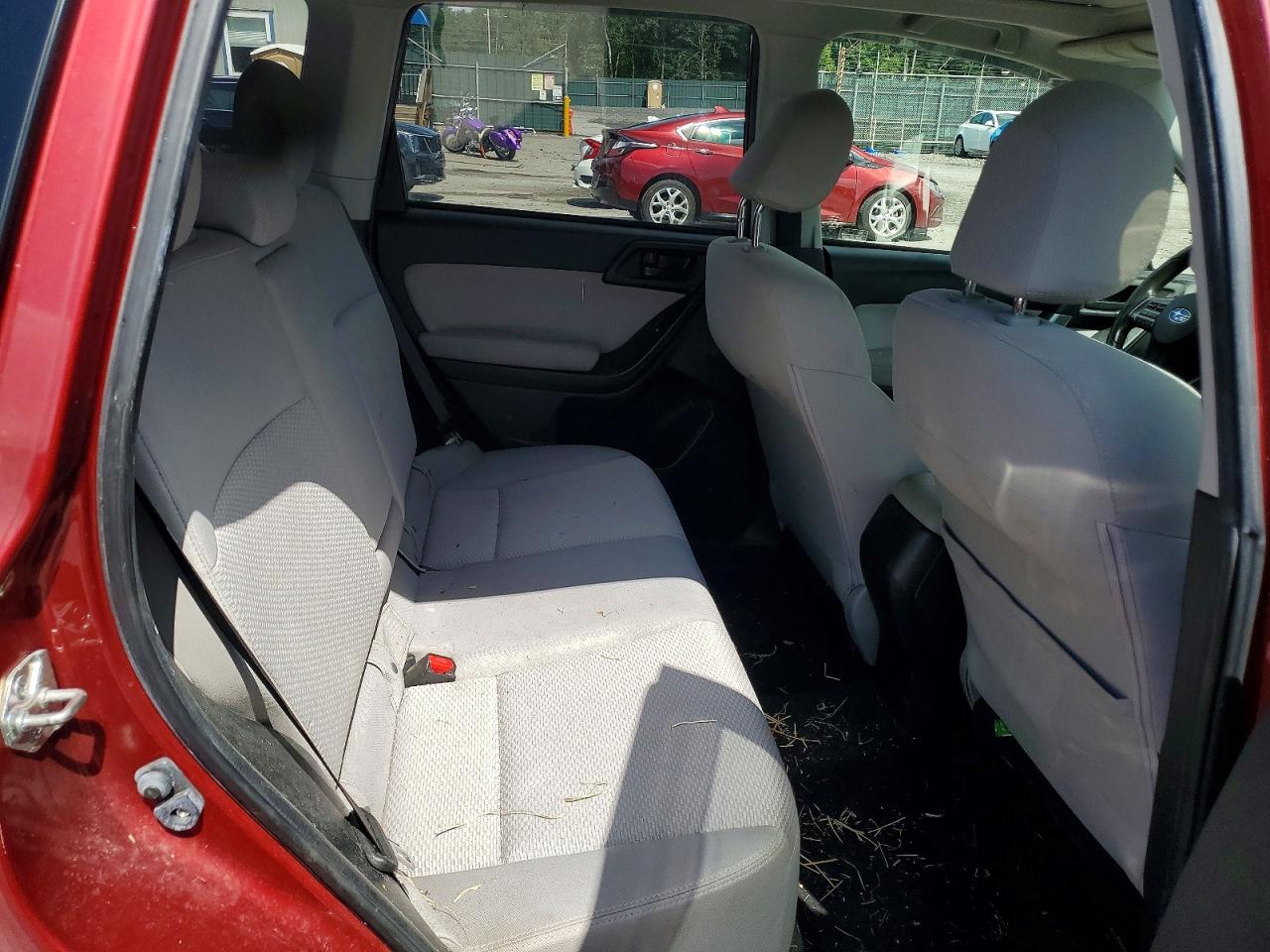 2014 Subaru Forester 2.5i Premium Burgundy vin: JF2SJAEC7EH458935