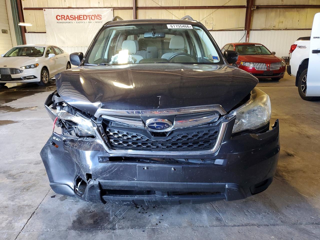 2014 Subaru Forester 2.5i Premium Gray vin: JF2SJAEC7EH462841