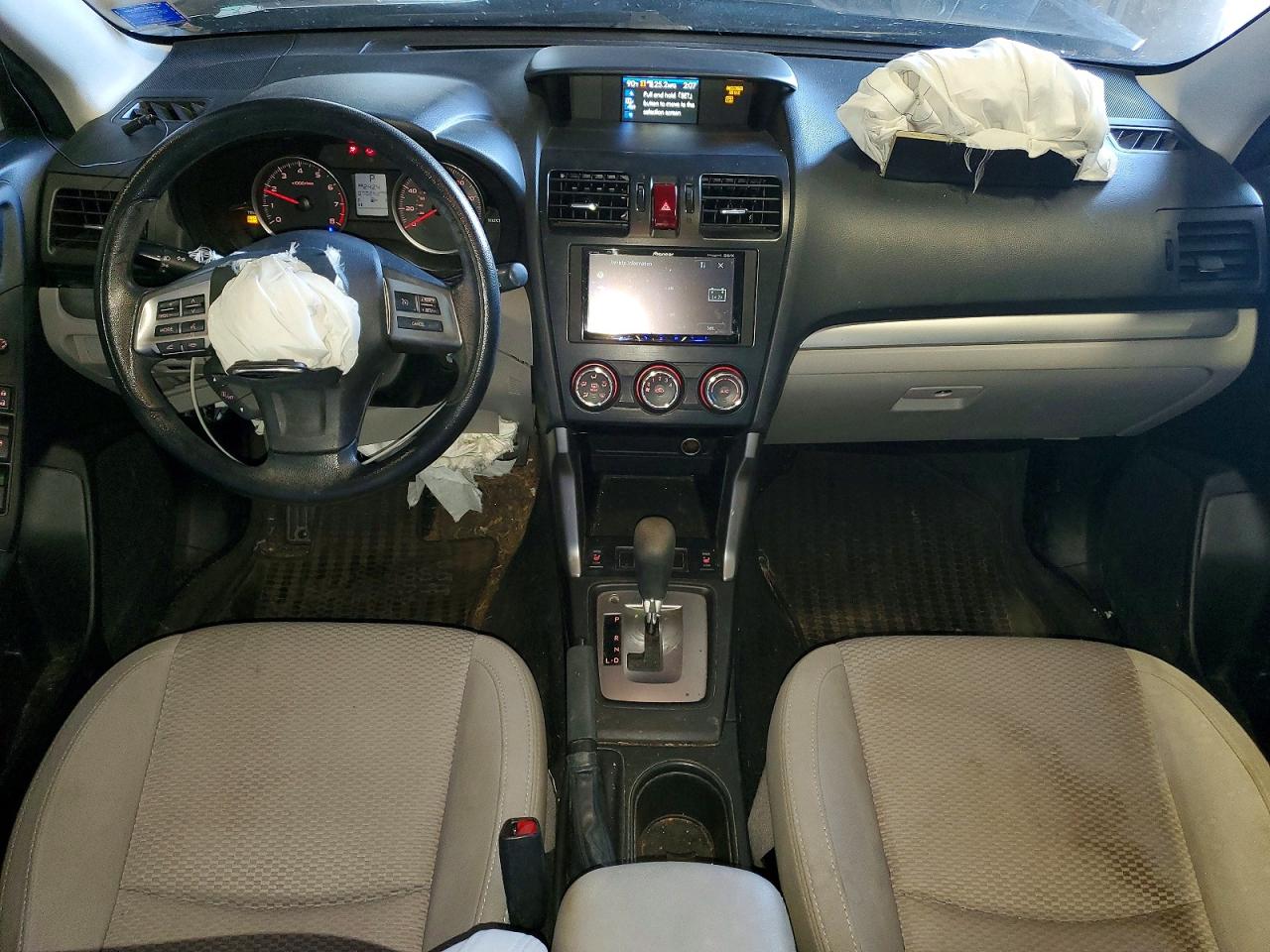 2014 Subaru Forester 2.5i Premium Gray vin: JF2SJAEC7EH462841