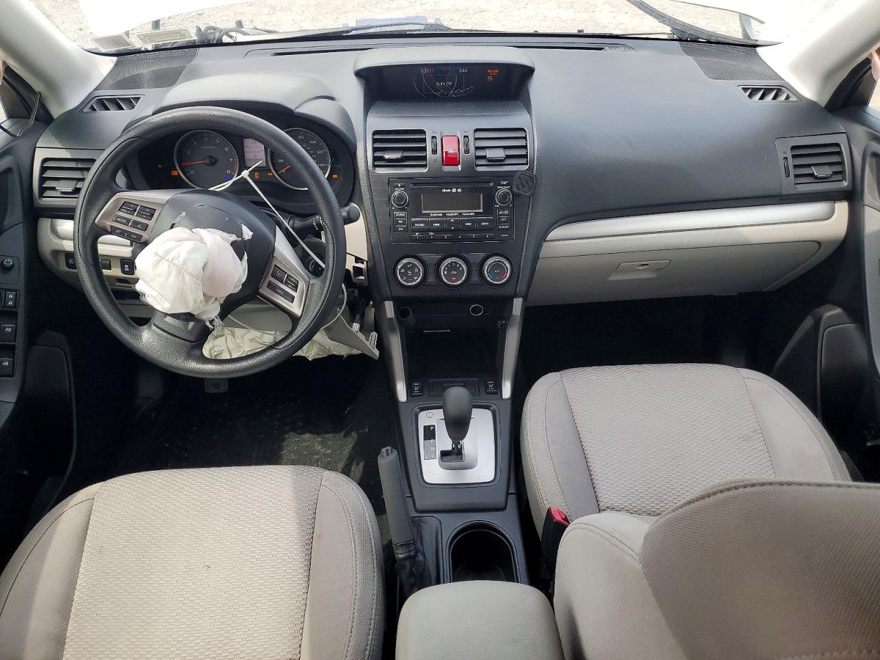 2014 Subaru Forester 2.5i Premium White vin: JF2SJAEC7EH494026