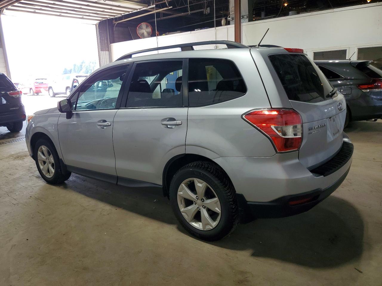 2014 Subaru Forester 2.5i Premium Silver vin: JF2SJAEC7EH502013