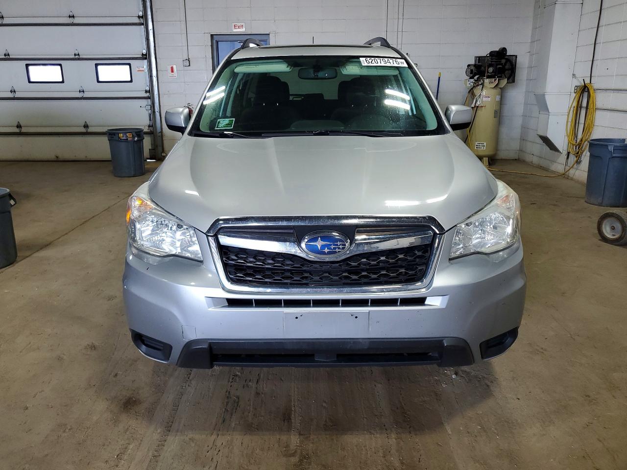 2014 Subaru Forester 2.5i Premium Silver vin: JF2SJAEC7EH502013