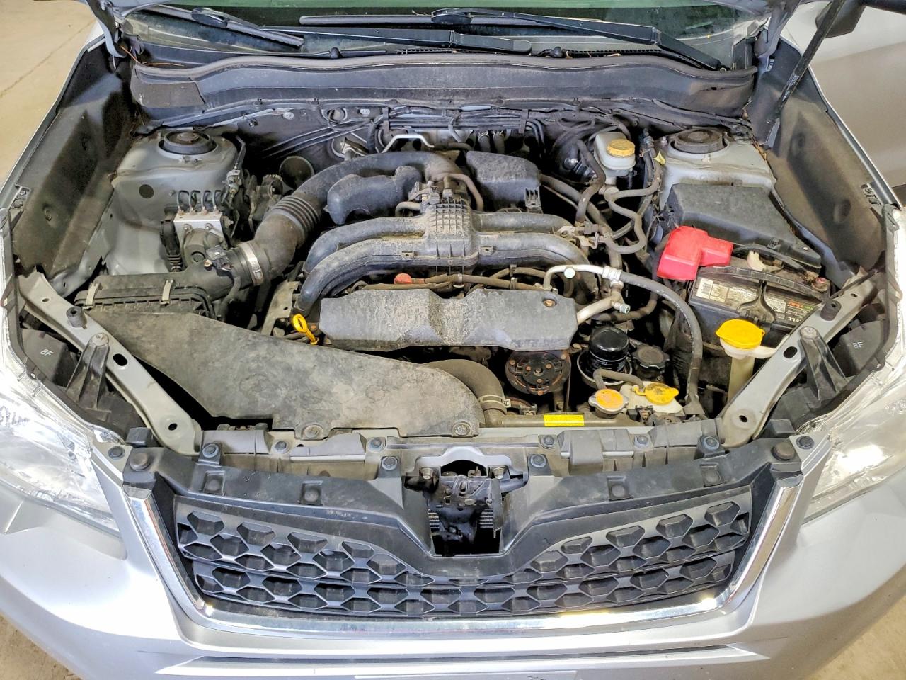 2014 Subaru Forester 2.5i Premium Silver vin: JF2SJAEC7EH502013