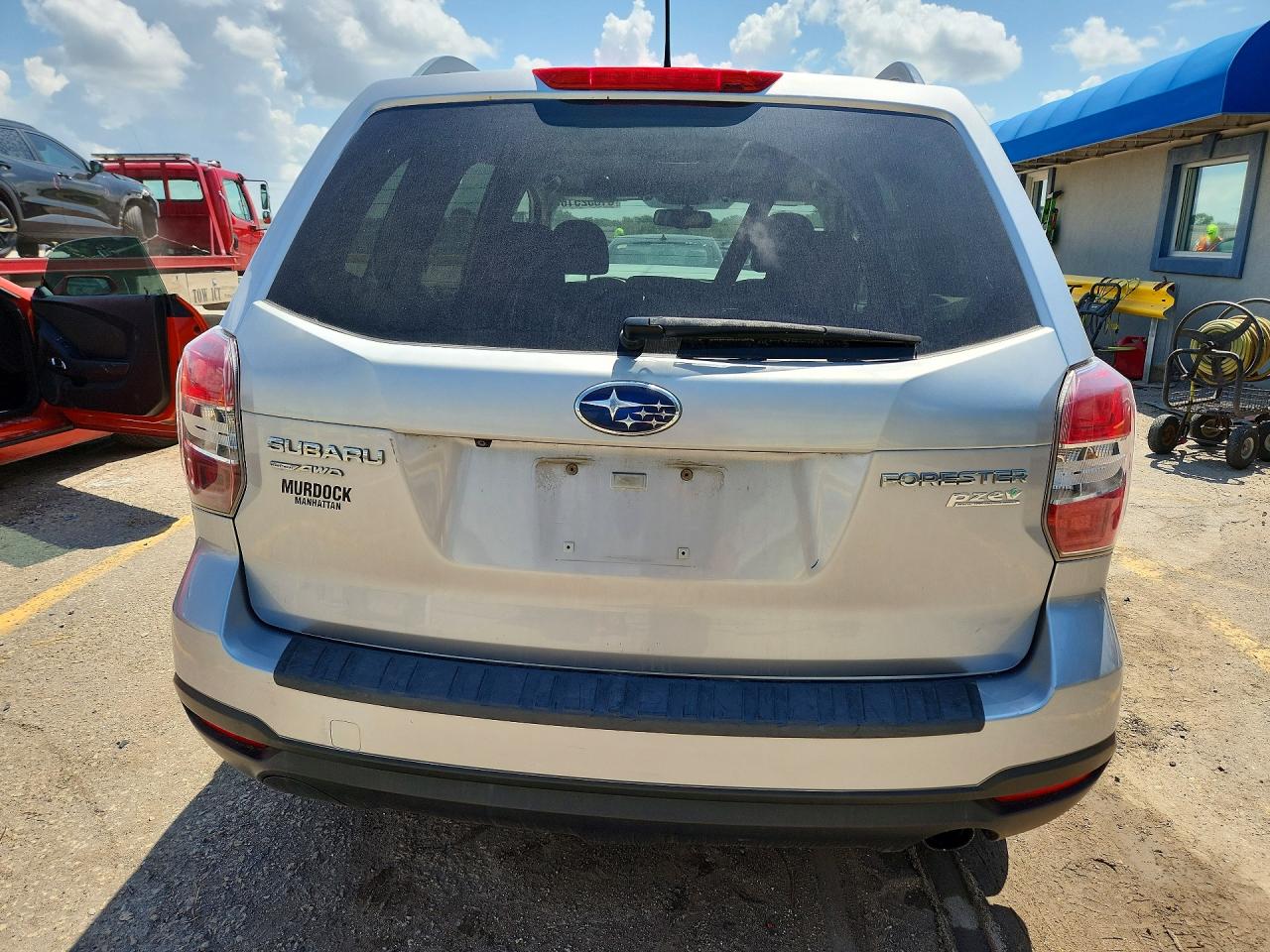 2014 Subaru Forester 2.5i Premium Серебряный vin: JF2SJAEC7EH529647