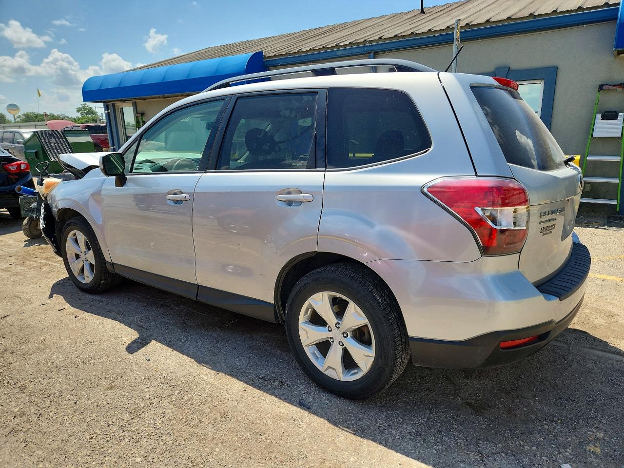 2014 Subaru Forester 2.5i Premium Серебряный vin: JF2SJAEC7EH529647