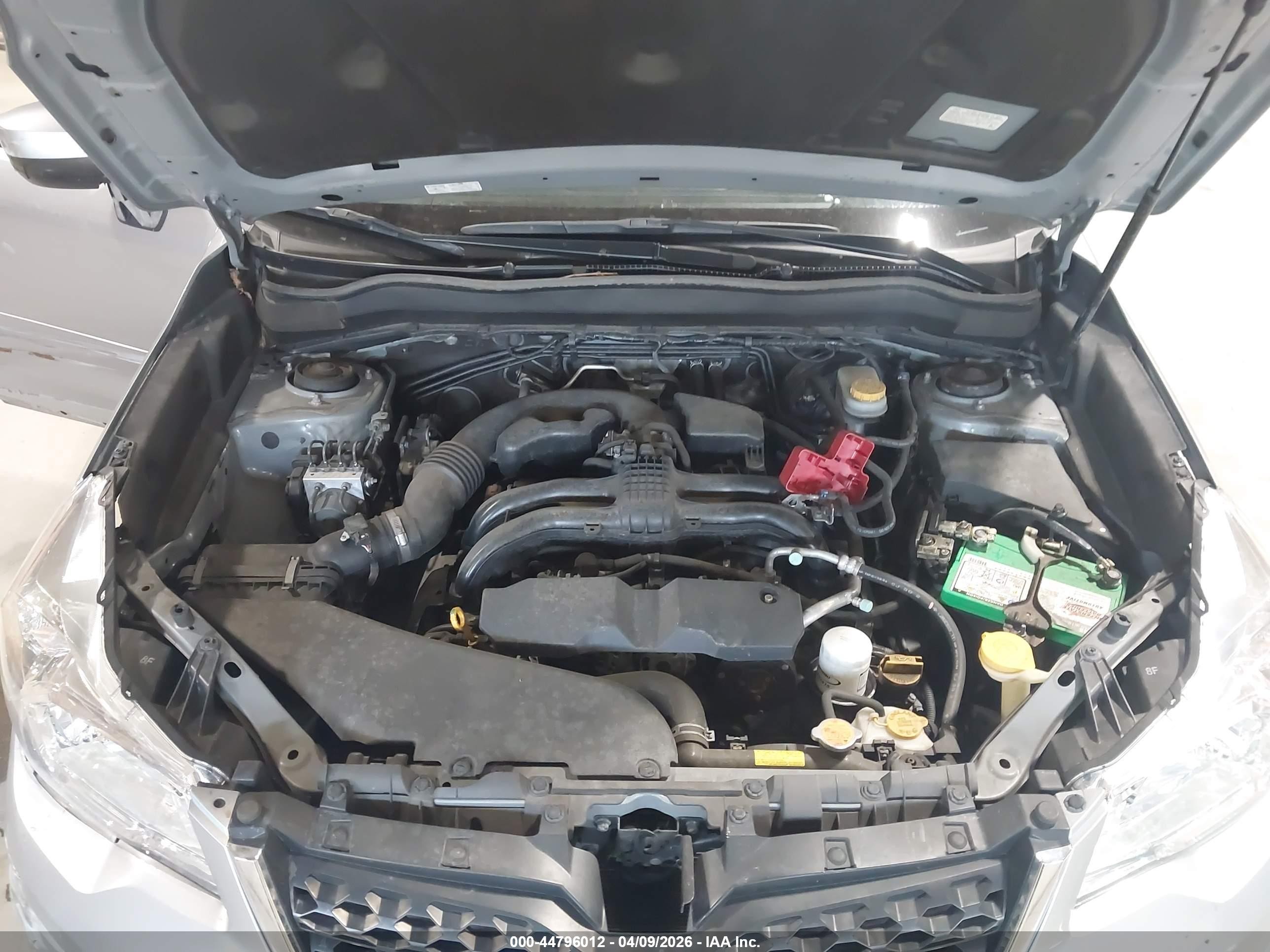 2014 Subaru Forester 2.5i Premium Gray vin: JF2SJAEC7EH535397