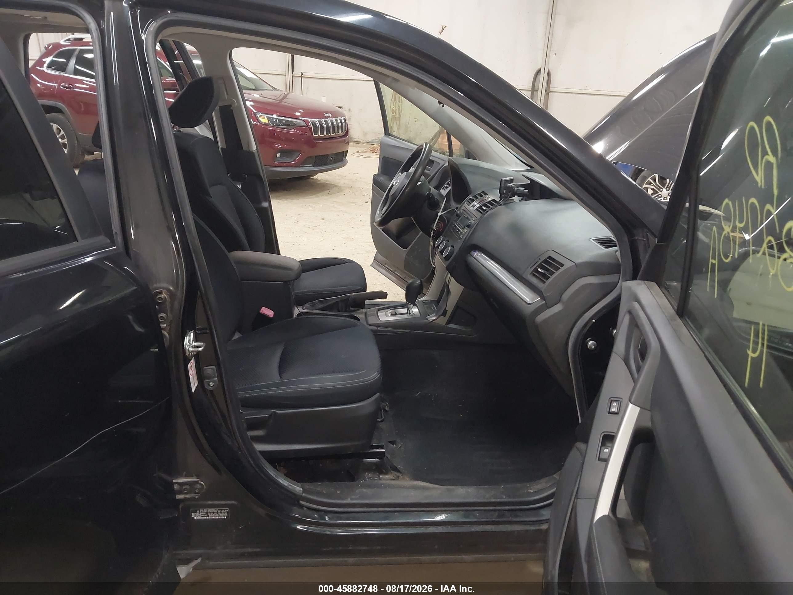 2014 Subaru Forester 2.5i Premium Black vin: JF2SJAEC7EH557383